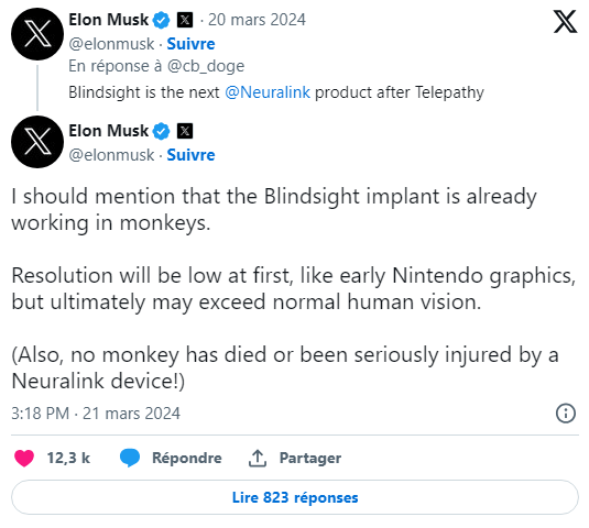 blindsight neuralink